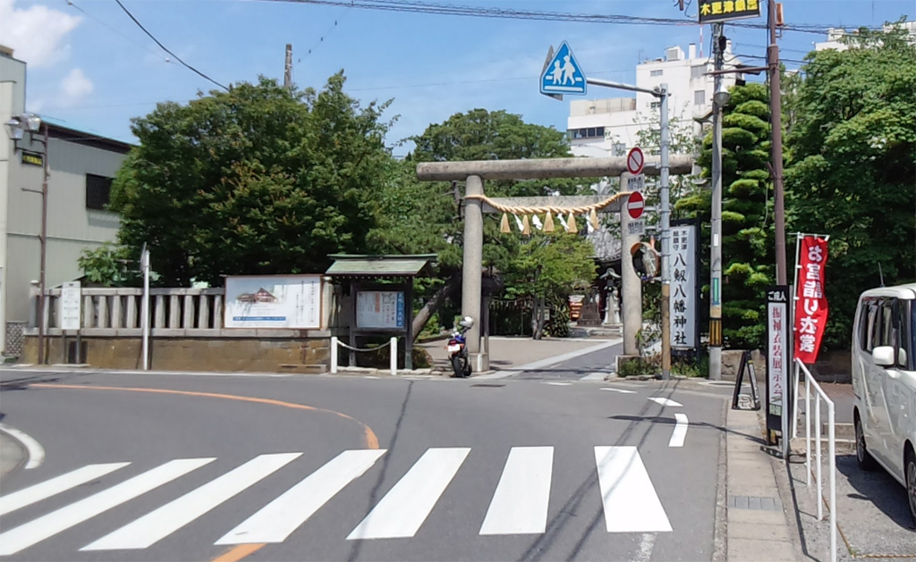 鳥居正面