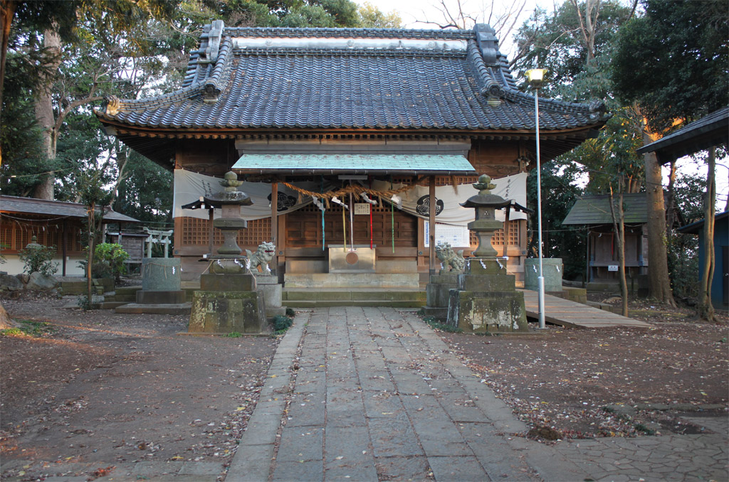 赤城神社　拝殿