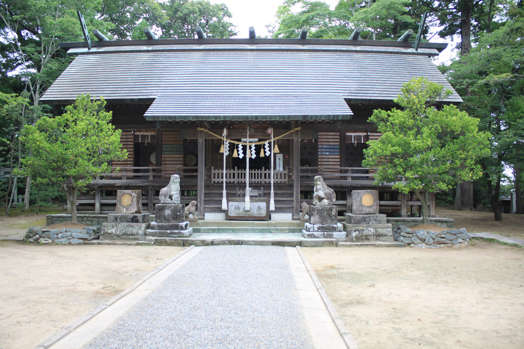 橘樹神社 拝殿正面