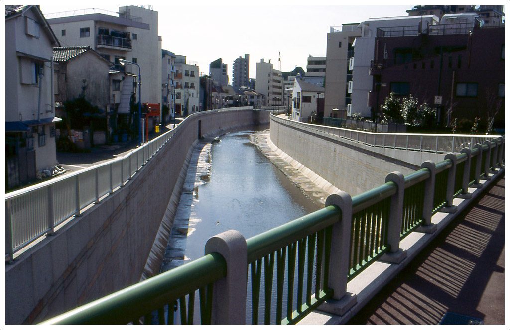 相生橋からみた神田川2000年前後