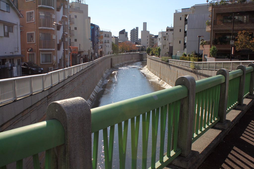 相生橋からみた神田川