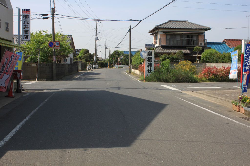 息栖神社入り口