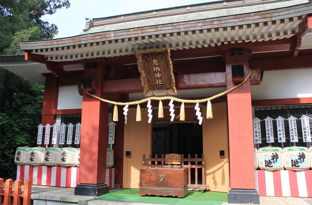 息栖神社拝殿