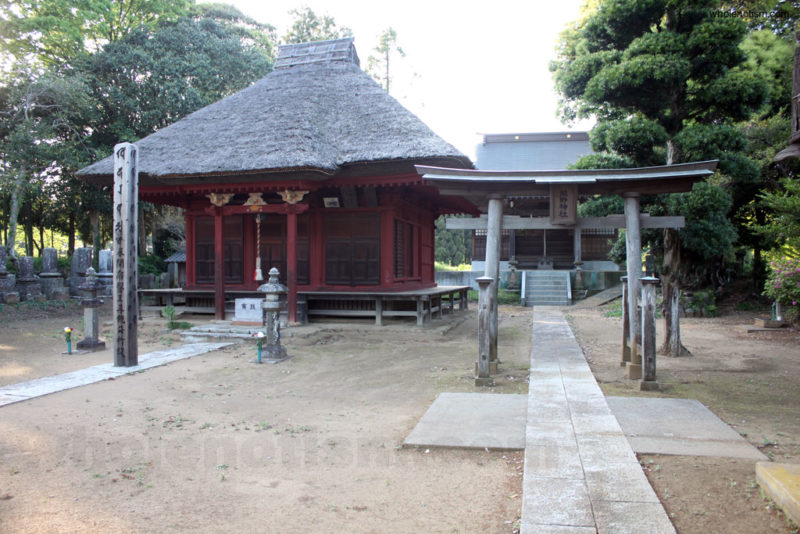 薬師堂と熊野神社