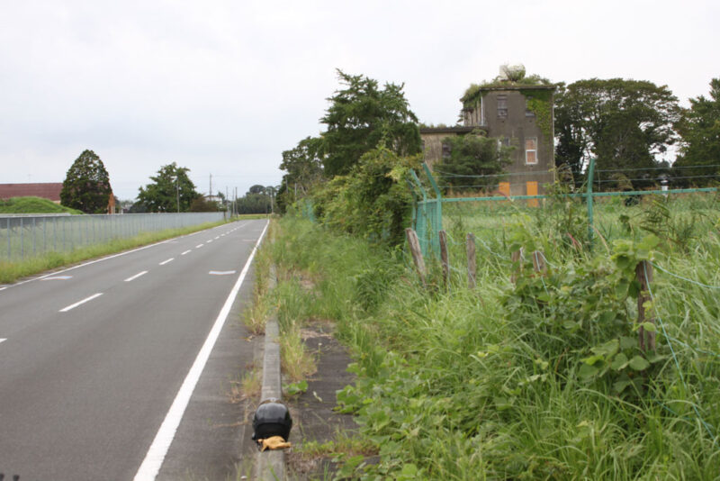 前の道路