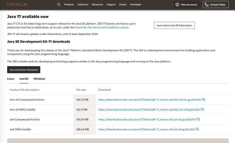 oracle jdk