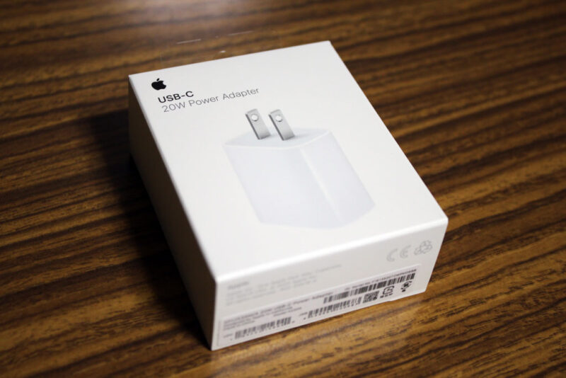 20W USB-C 電源アダプタ